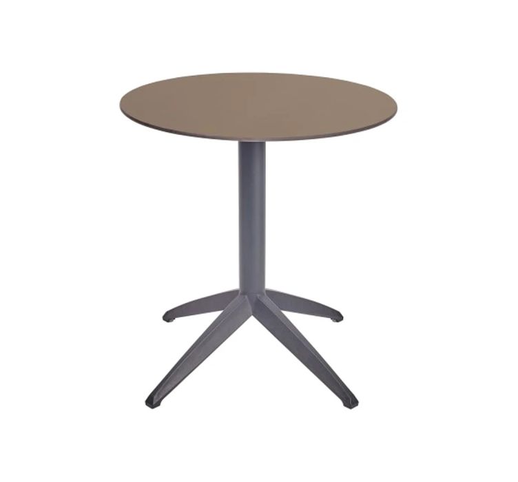 Стол QUATRO FOLD ø 70 ANTRACITE-TAUPE1
